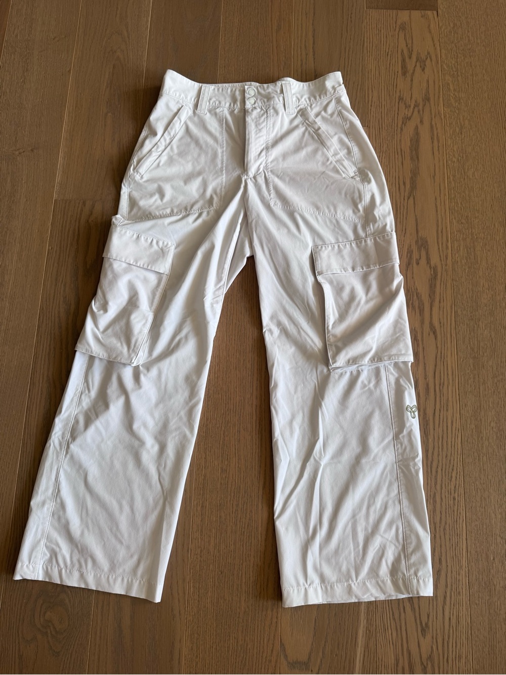 Aritzia white cargo pants